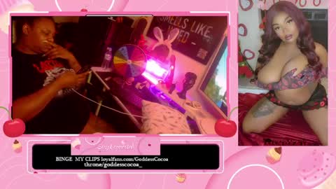 Snapshot of goddesscocoaa chatting on April 28, 2026, 2:27 am Goddess Cocoa online show from April 28, 2026, 2:27 am