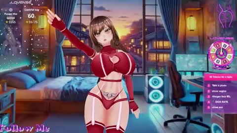 Snapshot of hanaedamgirl chatting on December 3, 2025, 2:08 am Hanae online show from December 3, 2025, 2:08 am