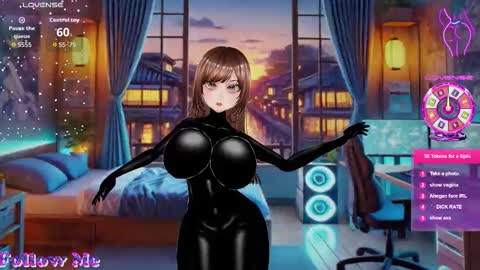 Snapshot of hanaedamgirl chatting on December 14, 2025, 10:58 pm Hanae online show from December 14, 2025, 10:58 pm