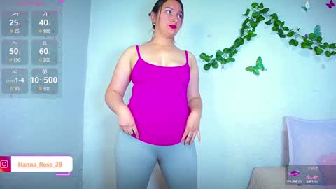 Snapshot of hanna_rose_28 chatting on January 25, 2025, 12:16 pm Hanna online show from January 25, 2025, 12:16 pm