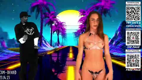 Hannah James online show from April 2, 2026, 4:04 pm