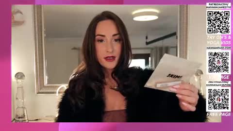 Hannah James online show from July 16, 2026, 6:14 pm