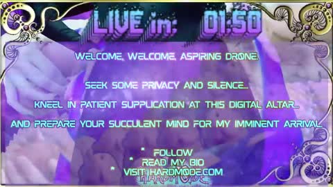 Snapshot of hardm0de chatting on April 9, 2026, 10:48 pm B0ne Daddy Bonesaw Real-Life College of Whispers Bard mindfuck brainwash hypno cerebral sensual online show from April 9, 2026, 10:48 pm