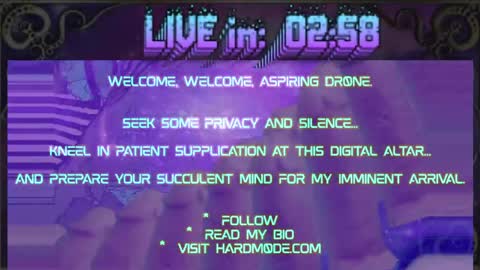 Snapshot of hardm0de chatting on April 13, 2026, 8:58 pm B0ne Daddy Bonesaw Real-Life College of Whispers Bard mindfuck brainwash hypno cerebral sensual online show from April 13, 2026, 8:58 pm