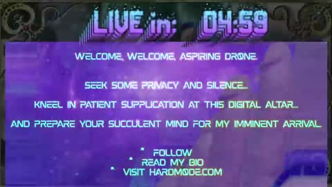 Snapshot of hardm0de chatting on May 11, 2026, 8:50 pm B0ne Daddy Bonesaw Real-Life College of Whispers Bard mindfuck brainwash hypno cerebral sensual online show from May 11, 2026, 8:50 pm