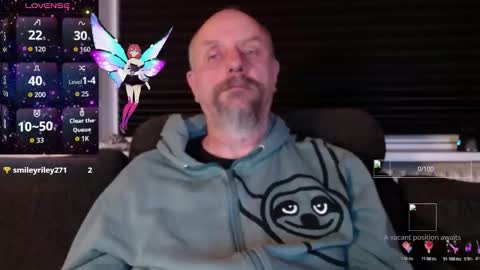 Snapshot of hardmrlazy chatting on November 24, 2025, 8:41 pm MrLazy online show from November 24, 2025, 8:41 pm