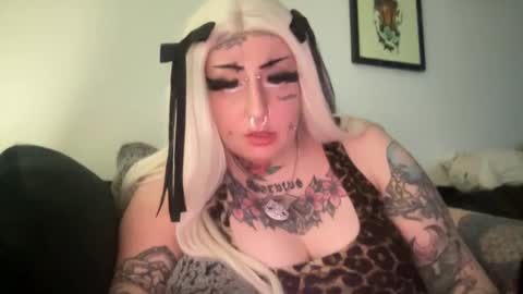 Snapshot of hell0kittyblood chatting on February 21, 2025, 5:20 pm Bunnie Rotz online show from February 21, 2025, 5:20 pm