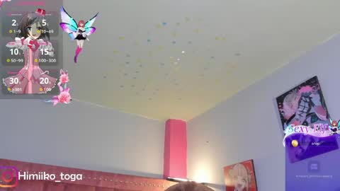 Snapshot of himiiko_toga chatting on June 7, 2026, 12:04 am Himiiko online show from June 7, 2026, 12:04 am