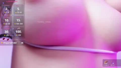 Snapshot of honey_bitee chatting on December 16, 2025, 7:19 pm Hi Im Annie vic Your dreams came true online show from December 16, 2025, 7:19 pm