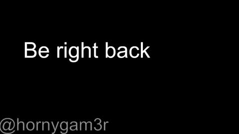 Hornygam3r online show from March 23, 2026, 6:45 pm