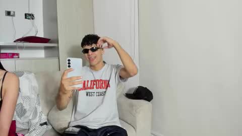 Snapshot of hornyshow_tv chatting on December 15, 2025, 11:53 pm CLOE LONG BLACK HAIR - HARPPER BROWN HAIR online show from December 15, 2025, 11:53 pm