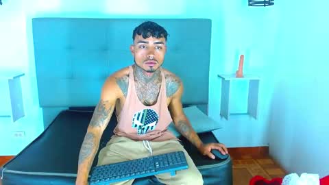 Snapshot of hot_latino_x chatting on January 9, 2026, 12:19 pm SEXY COUPLE online show from January 9, 2026, 12:19 pm