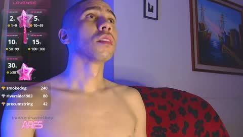 Snapshot of innocentsweetboy chatting on March 7, 2025, 1:29 pm Aaron online show from March 7, 2025, 1:29 pm