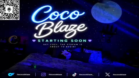 CoCo Blaze online show from May 18, 2026, 2:51 am