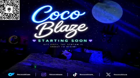 CoCo Blaze online show from July 19, 2026, 3:21 am