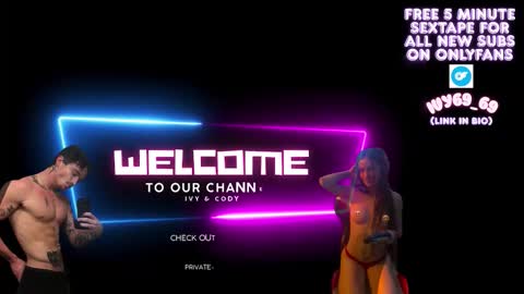 ivy69 9 and cody online show from October 10, 2025, 8:02 am