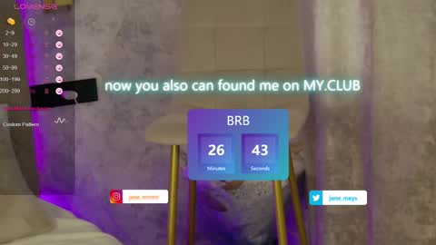 Snapshot of jane_meys chatting on February 21, 2025, 8:18 am your kitty JANE roawww online show from February 21, 2025, 8:18 am