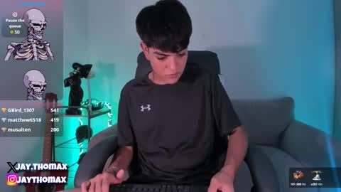 Snapshot of jaythomax chatting on February 8, 2025, 12:06 am jaythomax online show from February 8, 2025, 12:06 am