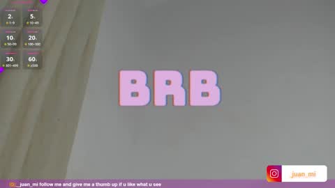 Juan Miguel online show from October 3, 2025, 11:07 am