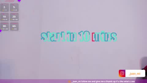 Juan Miguel online show from October 15, 2025, 10:04 am