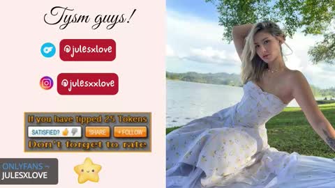 Snapshot of julesxdann chatting on October 12, 2025, 3:16 am Jules and Dann Dont forget to give us thumps up online show from October 12, 2025, 3:16 am