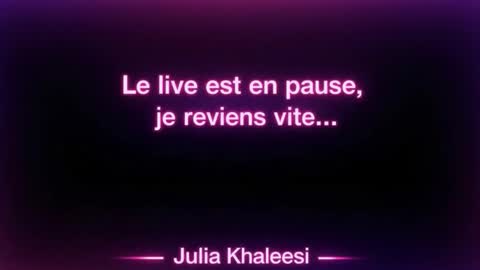 Julia Khaleesii online show from February 16, 2026, 8:16 pm