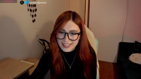 Snapshot of jungleofpandas chatting on April 23, 2026, 5:41 am Call me Sussy online show from April 23, 2026, 5:41 am