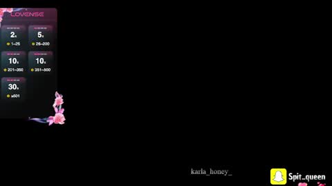 Snapshot of karla_honey_ chatting on June 10, 2026, 2:16 pm Karla online show from June 10, 2026, 2:16 pm