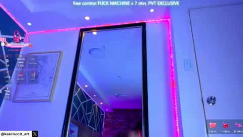 KAROL SCOTT online show from November 1, 2025, 8:00 pm