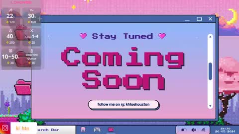 Snapshot of khloe_houston chatting on July 6, 2026, 1:30 pm Khloe online show from July 6, 2026, 1:30 pm