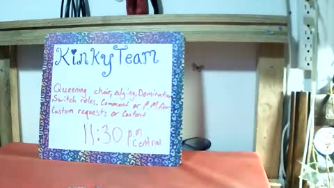 kinkyteam6969 online show from November 17, 2025, 4:29 am