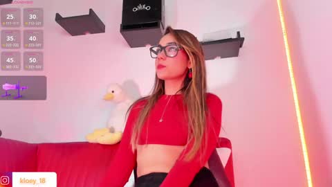 Snapshot of kloey_hoot chatting on January 16, 2025, 3:34 am Kloey online show from January 16, 2025, 3:34 am