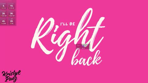 Snapshot of kristyl_paez chatting on December 15, 2025, 6:56 pm Cristina online show from December 15, 2025, 6:56 pm