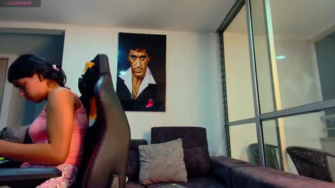 Snapshot of latin_couple77 chatting on March 12, 2025, 8:51 am Sara y Andy online show from March 12, 2025, 8:51 am