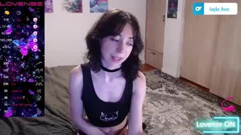 Layla Hex online show from January 8, 2025, 1:53 am