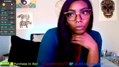 LaylaAriana online show from April 10, 2026, 2:39 am