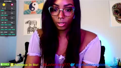 Snapshot of laylaariana69 chatting on April 21, 2026, 2:26 am LaylaAriana online show from April 21, 2026, 2:26 am