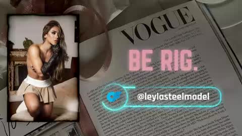 Snapshot of leyla_steel chatting on May 4, 2026, 2:13 pm INSTA leylasteel model online show from May 4, 2026, 2:13 pm