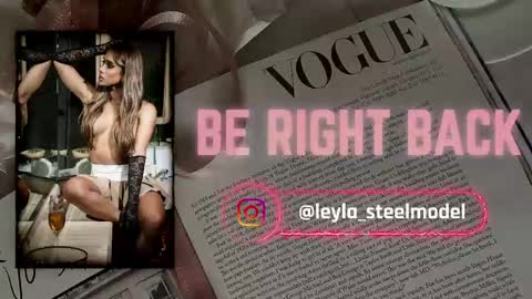 Snapshot of leyla_steel chatting on May 8, 2026, 12:32 pm INSTA leylasteel model online show from May 8, 2026, 12:32 pm