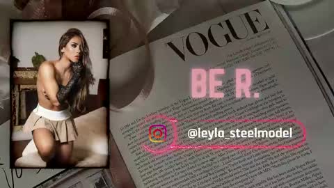 Snapshot of leyla_steel chatting on May 24, 2026, 3:39 pm INSTA leylasteel model online show from May 24, 2026, 3:39 pm