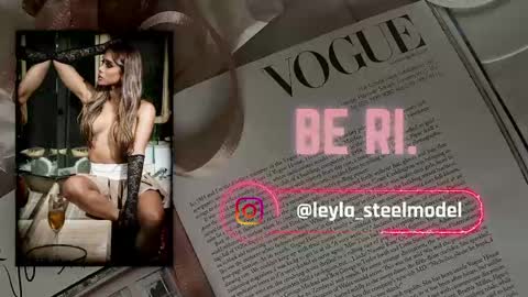 Snapshot of leyla_steel chatting on May 26, 2026, 3:52 pm INSTA leylasteel model online show from May 26, 2026, 3:52 pm