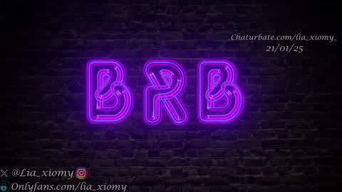 Snapshot of lia_xiomy_ chatting on January 21, 2025, 8:19 am Lia online show from January 21, 2025, 8:19 am