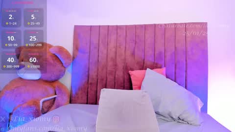 Snapshot of lia_xiomy_ chatting on January 24, 2025, 8:23 am Lia online show from January 24, 2025, 8:23 am