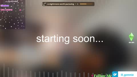 lil gemmie online show from June 6, 2026, 6:34 pm