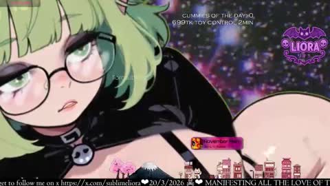 im Liora uwu   online show from March 21, 2026, 4:06 am