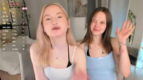 Snapshot of lisaluve chatting on June 2, 2026, 4:09 pm Lisa blonde Alisa brunette online show from June 2, 2026, 4:09 pm