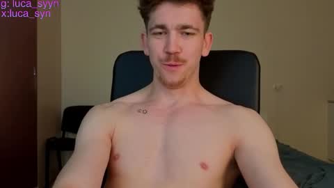 Snapshot of luca_syn chatting on April 19, 2026, 6:43 pm Luca S online show from April 19, 2026, 6:43 pm