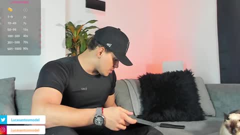 Snapshot of lucasanto_ chatting on January 21, 2025, 5:38 am LUCA SANTOS online show from January 21, 2025, 5:38 am