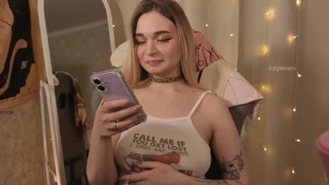 Snapshot of lucysbrain chatting on February 24, 2026, 6:28 pm Lucy online show from February 24, 2026, 6:28 pm