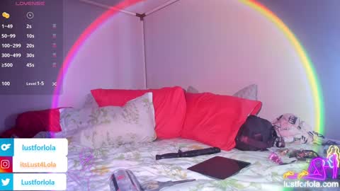 Snapshot of lustforlola chatting on January 7, 2025, 4:50 am LOLA online show from January 7, 2025, 4:50 am